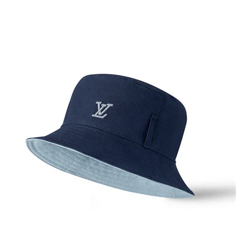 LV Play Aerogram Reversible Bucket Hat S00 